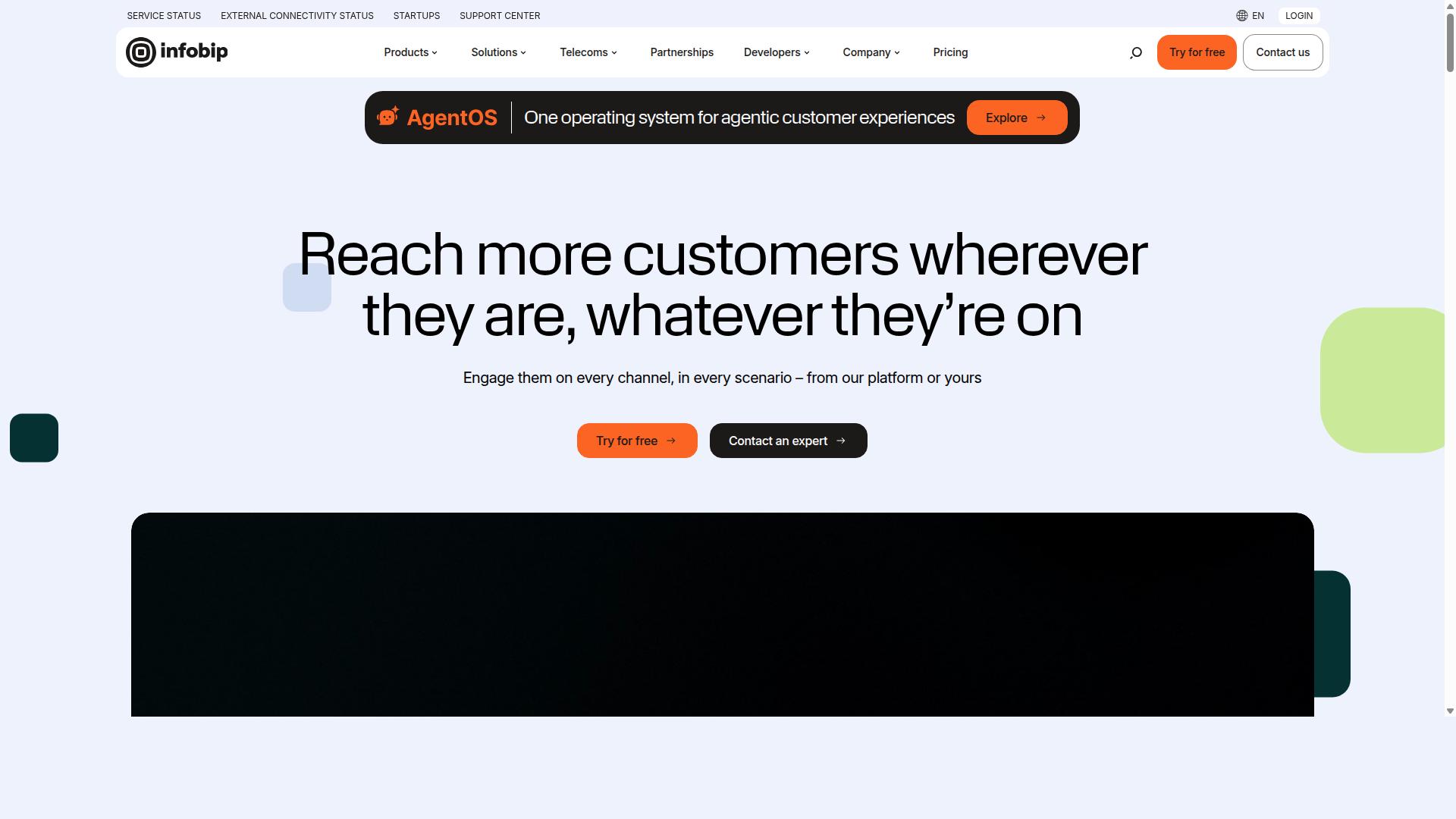 Infobip website